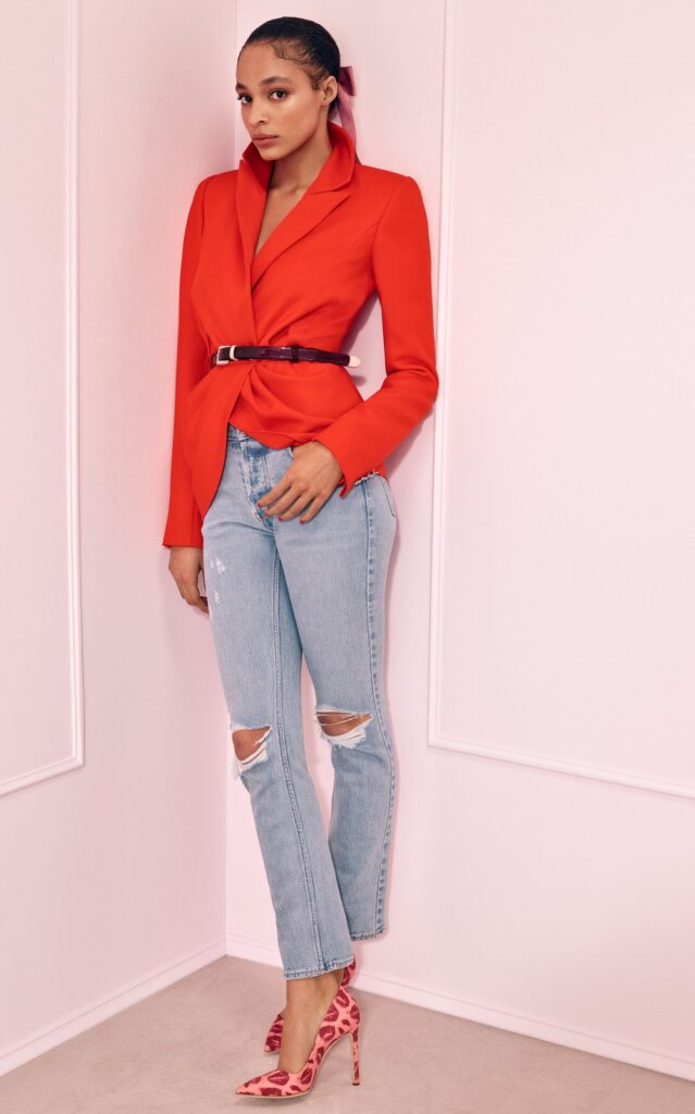Red suit on jeans_Rededitmagazine