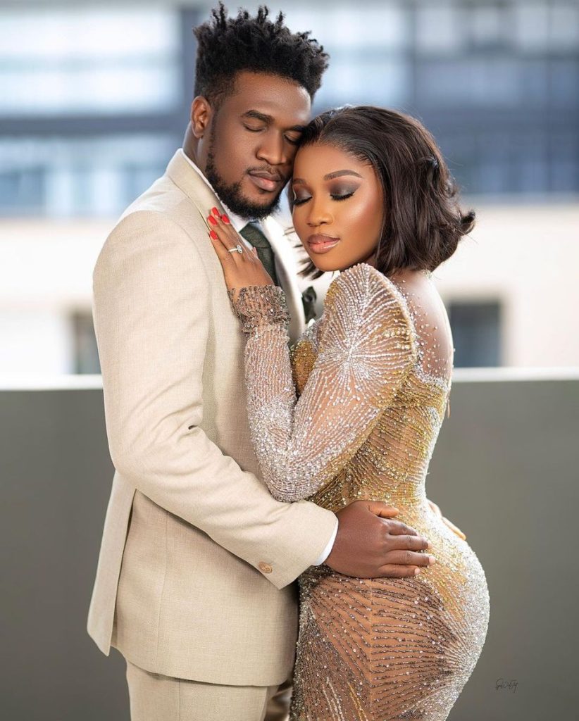 Veekee James and Femi