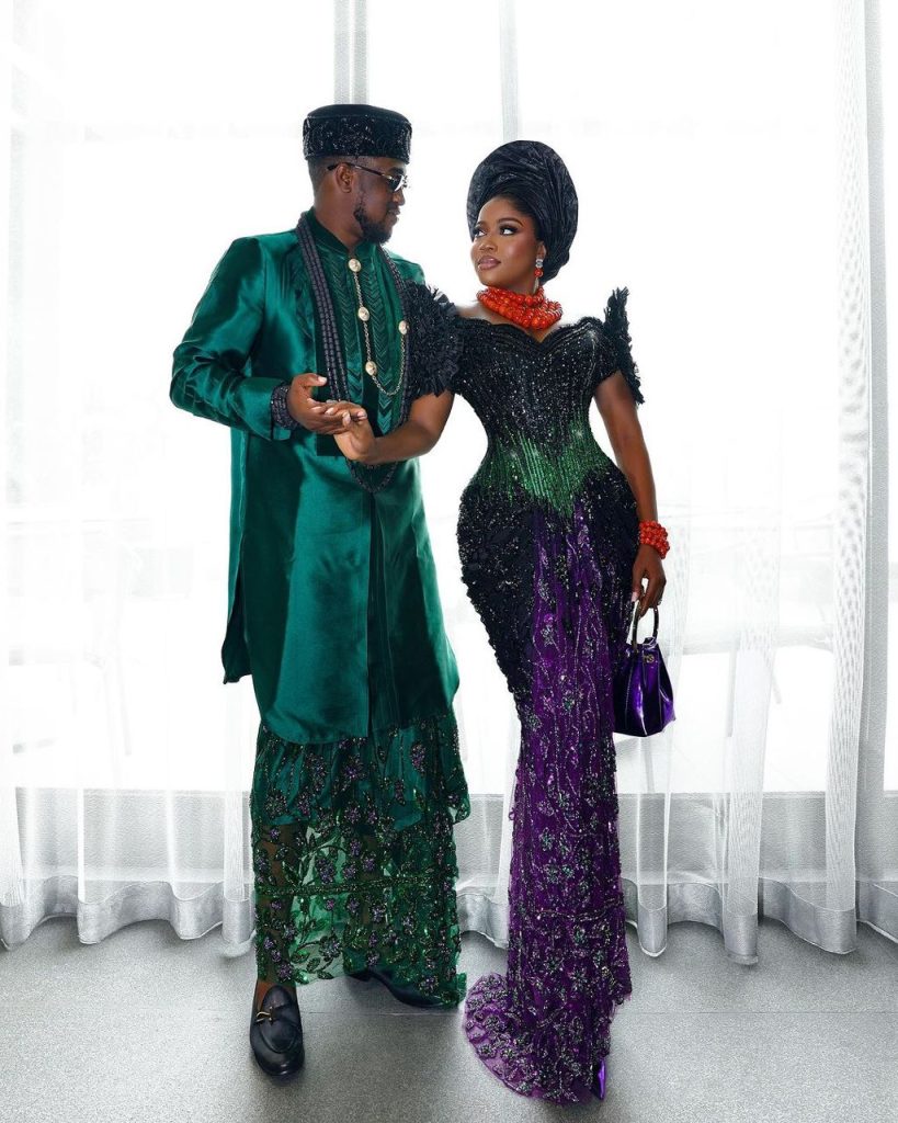 Celebrity relationship with Veekee James and Femi