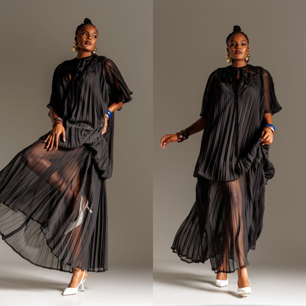 Nkadumeje collection Adanma Mazi dress