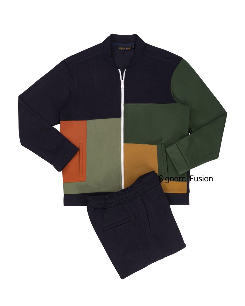 Signore Fusion Unveils the Geometry Pattern Athleisure Set