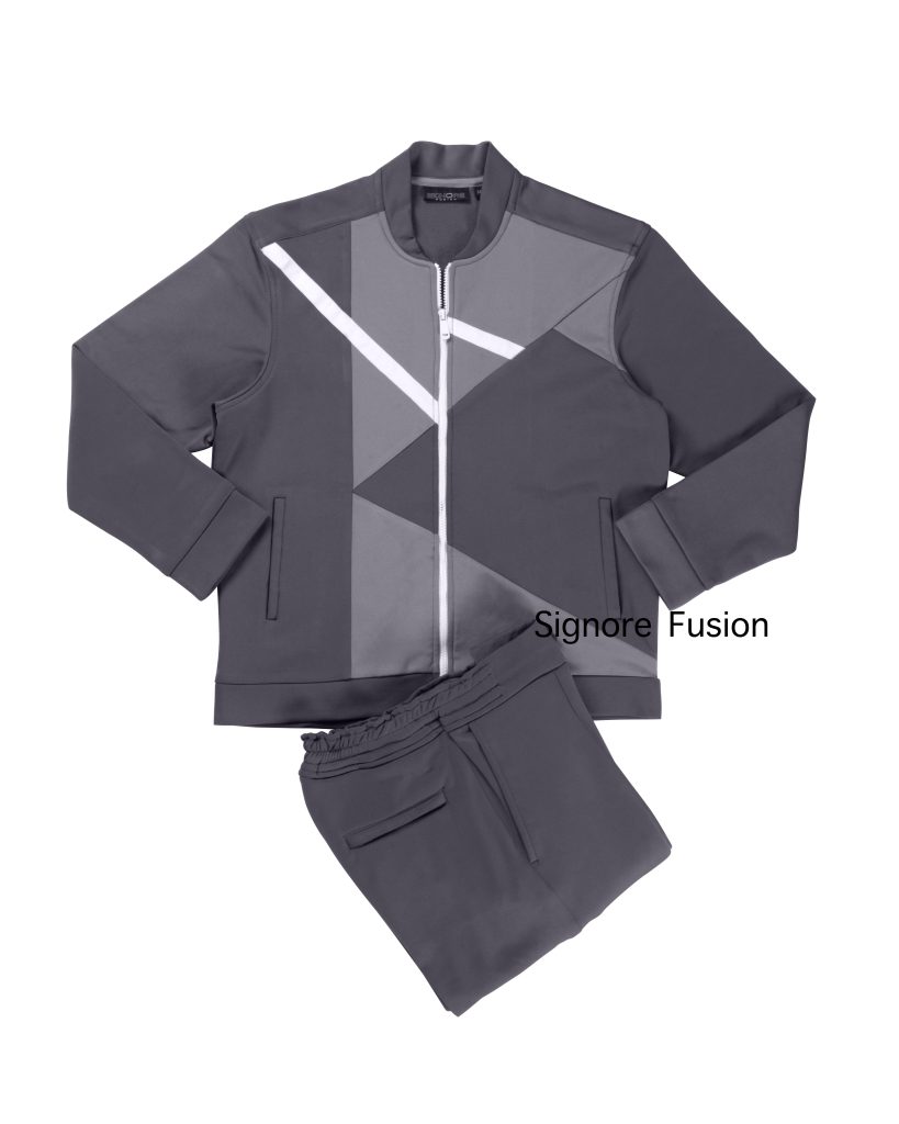 Signore Fusion Unveils the Geometry Pattern Athleisure Set