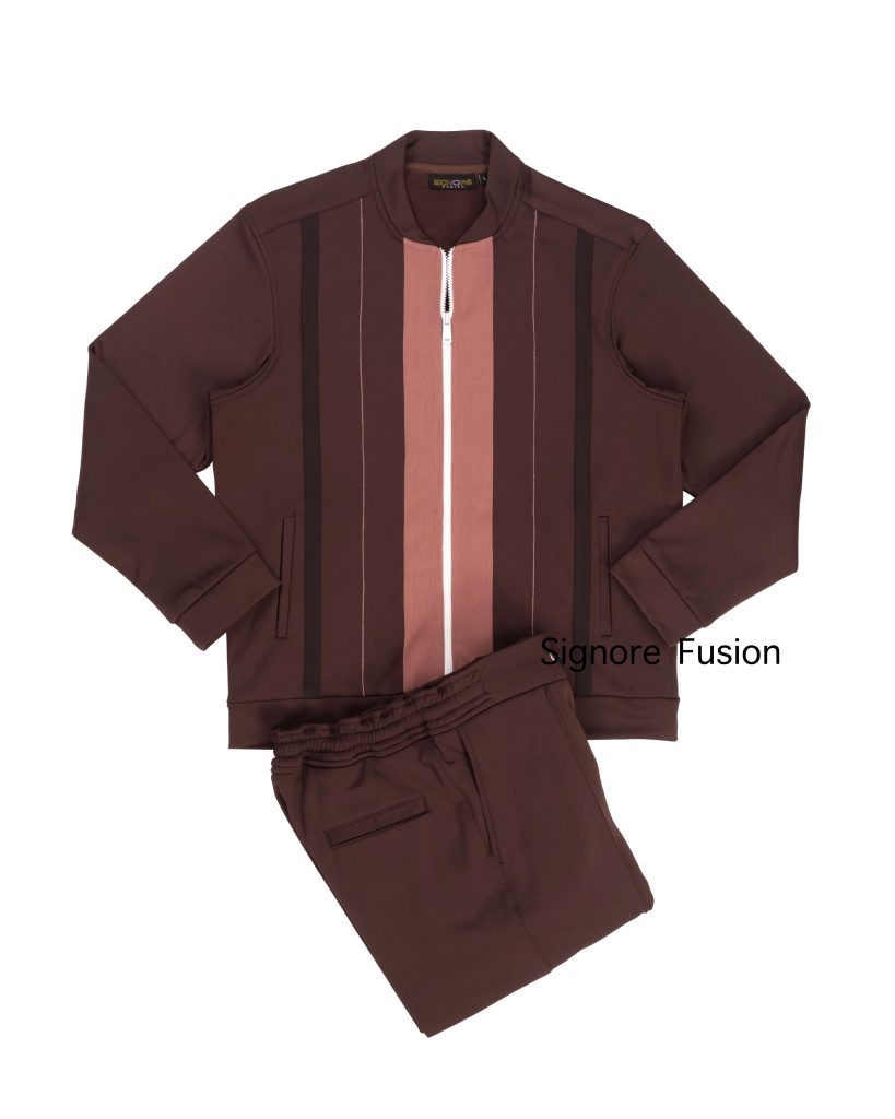 Signore Fusion Unveils the Geometry Pattern Athleisure Set