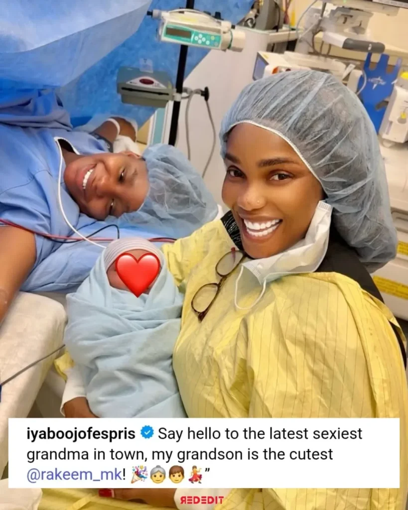 Iyabo Ojo Grandson Baby Rakeem Gains Over 100,000 Instagram Followers 