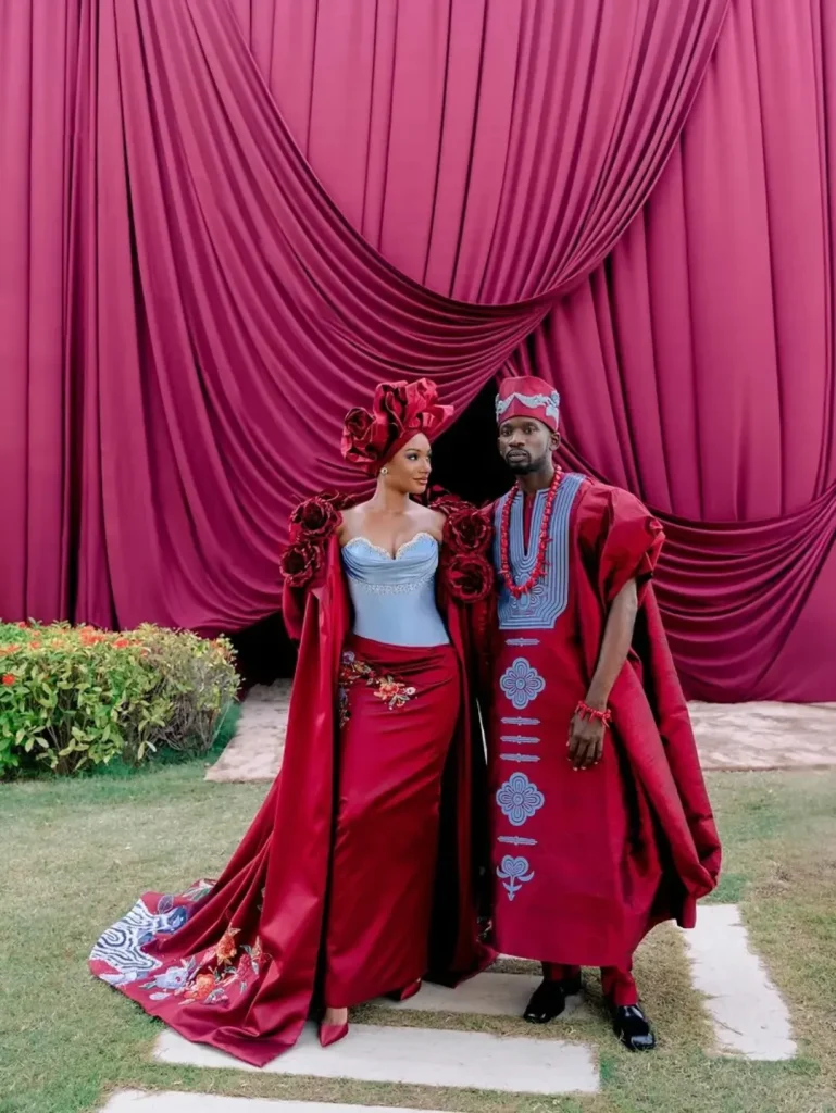 Temi Otedola and Mr Eazi’s Wedding